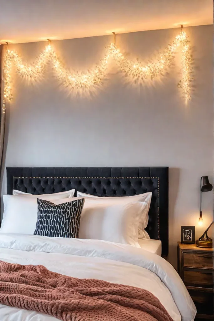 Damagefree lighting solutions for a cozy rental bedroom