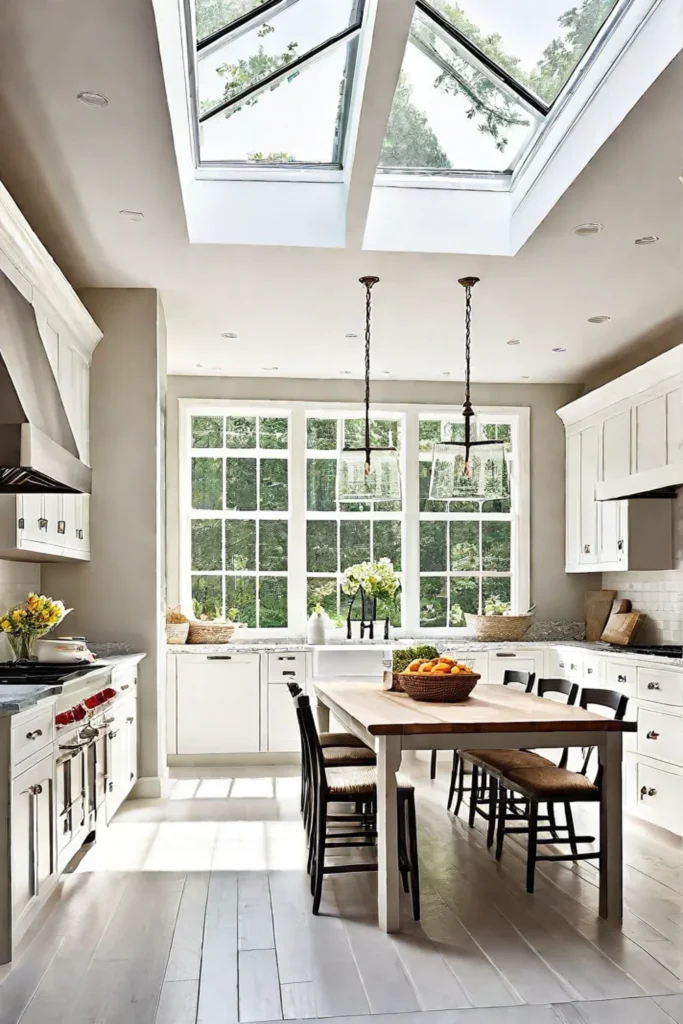 Bright and airy cottage kitchen