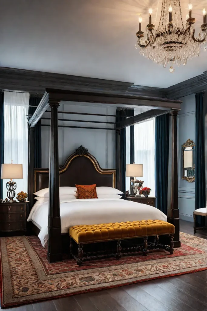 Classic and elegant bedroom
