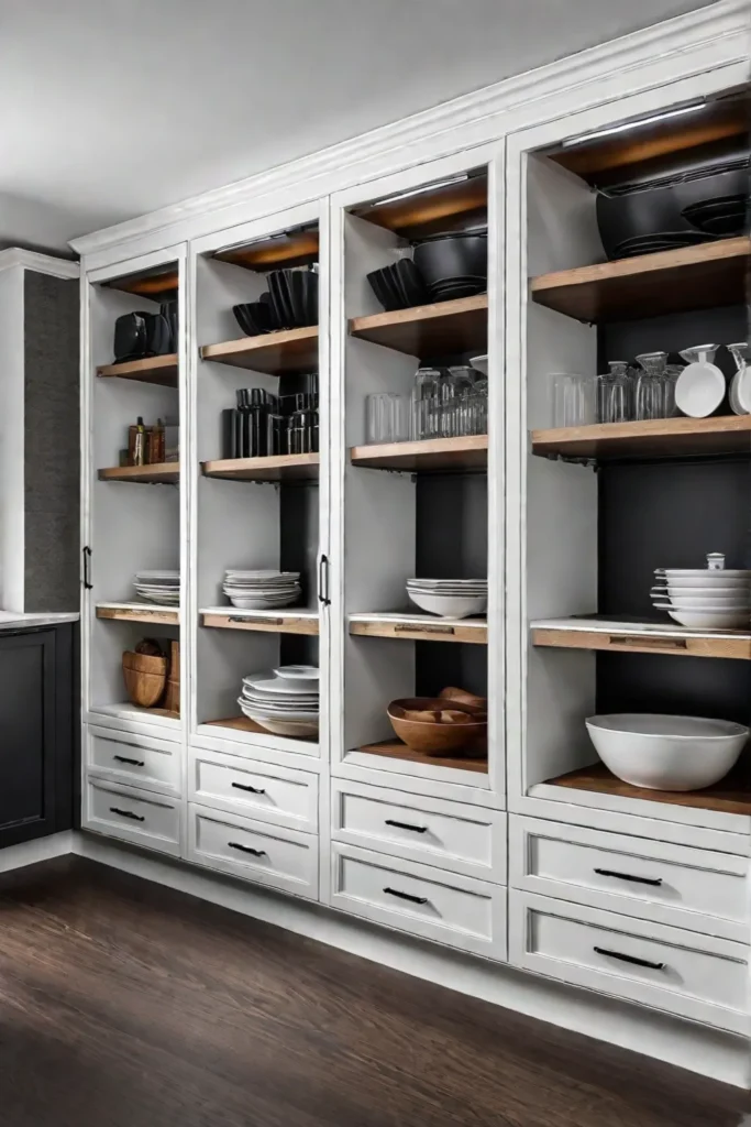 Customizable storage solutions for a personalized kitchen