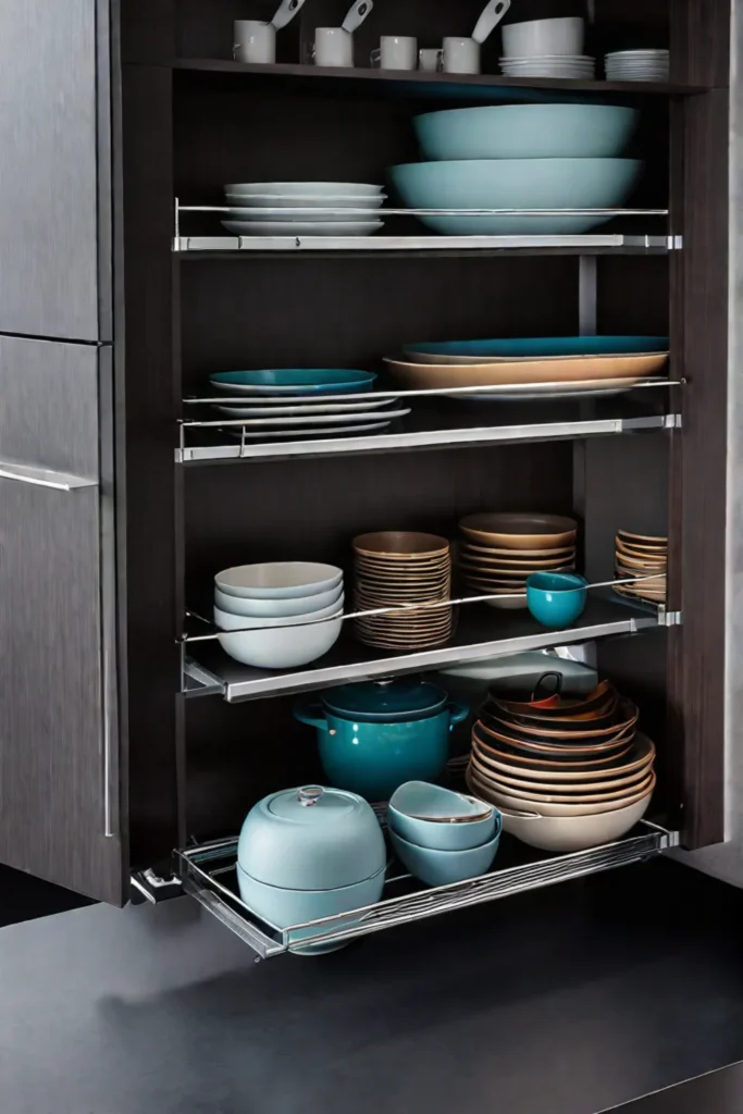 Decluttered kitchen with optimized storage solutions