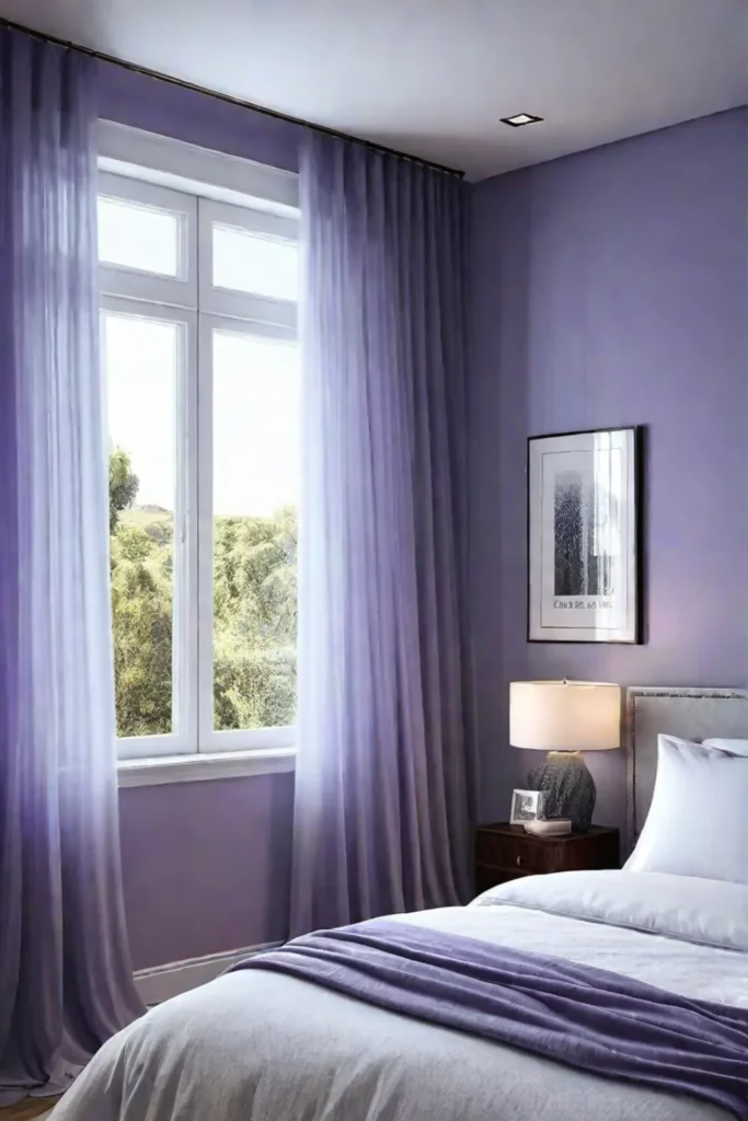 Dreamy Lavender Bedroom