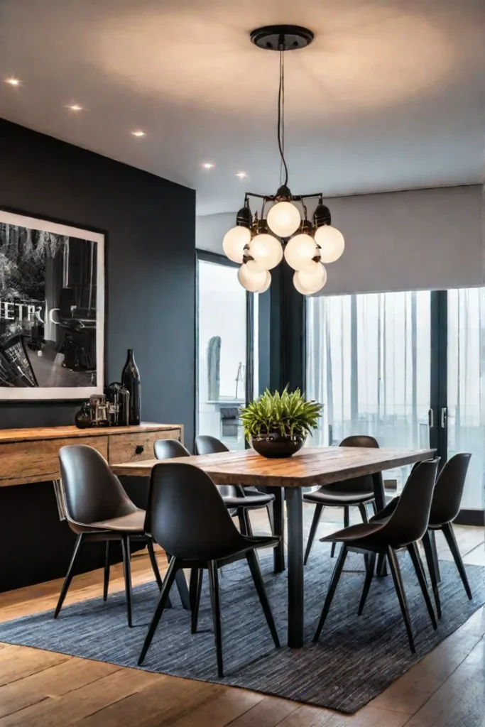 Ecoconscious dining room design
