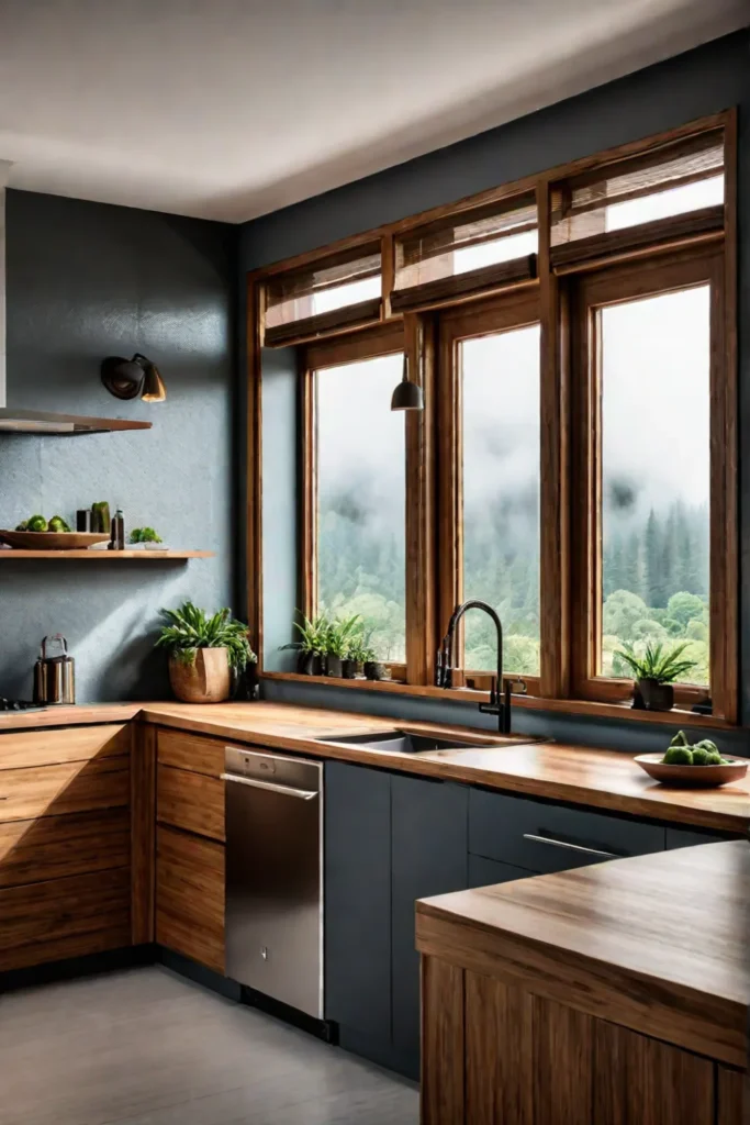 Ecofriendly modern kitchen design