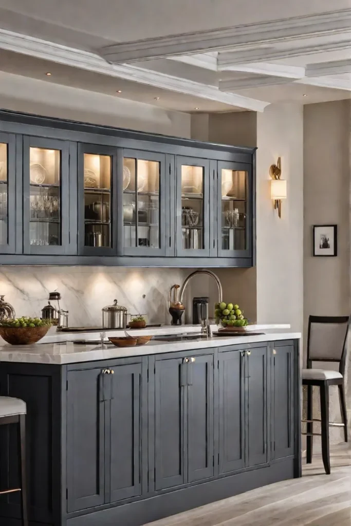 Efficient kitchen design maximizing available space