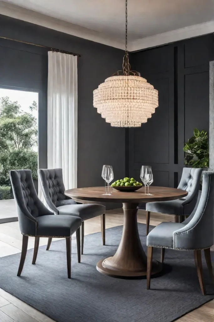 Elegant dining room with durable and stylish furniture