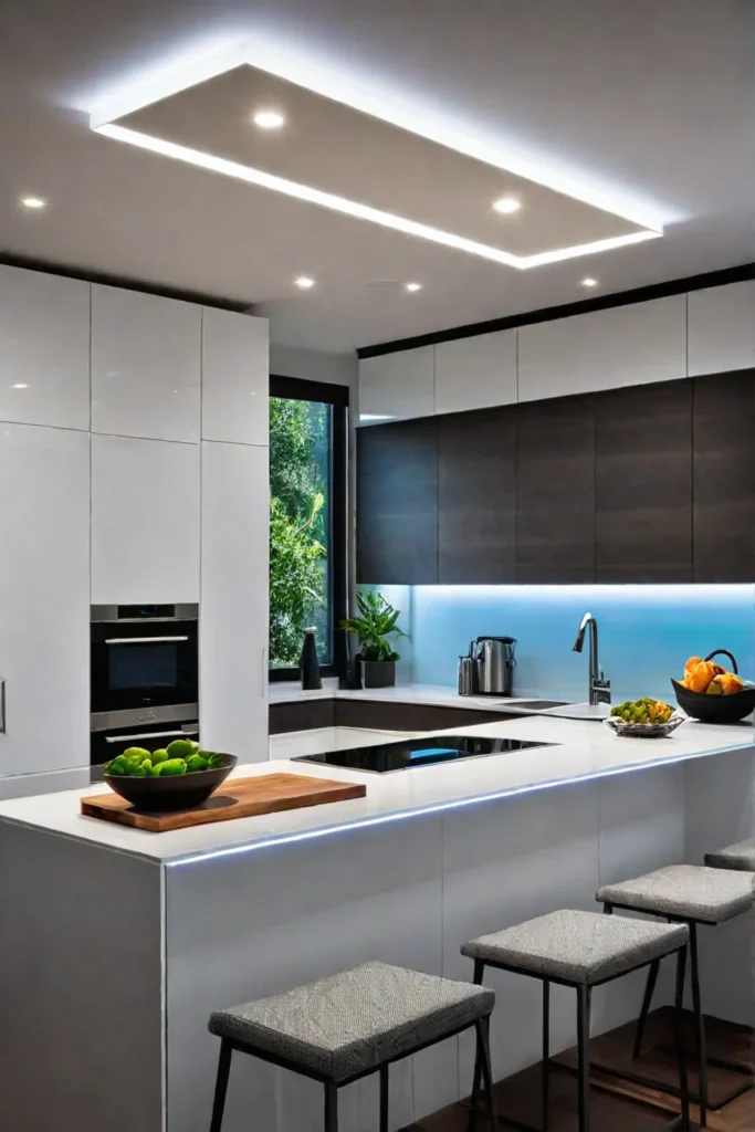 Energyefficient kitchen with LED lighting solutions