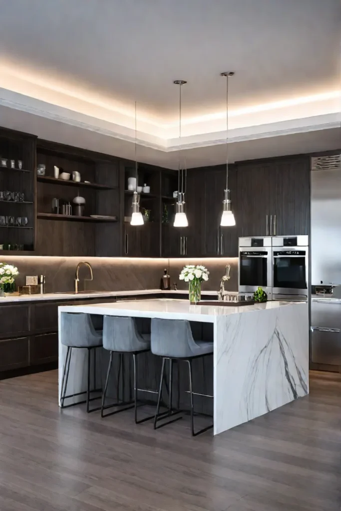 Flatpanel cabinets modern kitchen design
