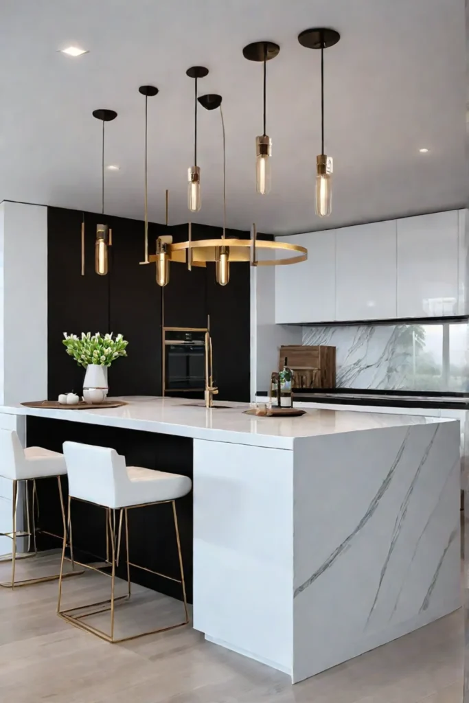 Island lighting kitchen design