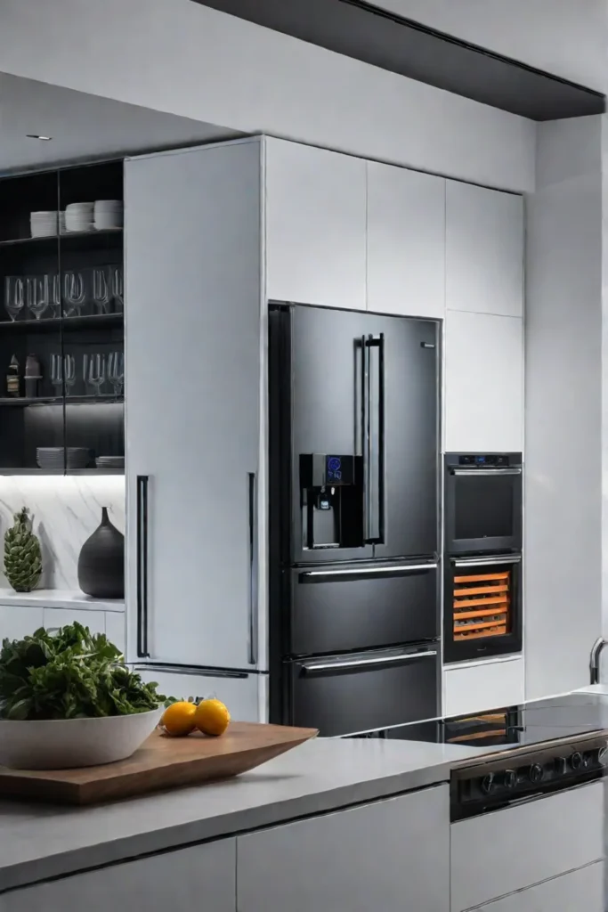 Kitchen hub connected devices streamlined functionality