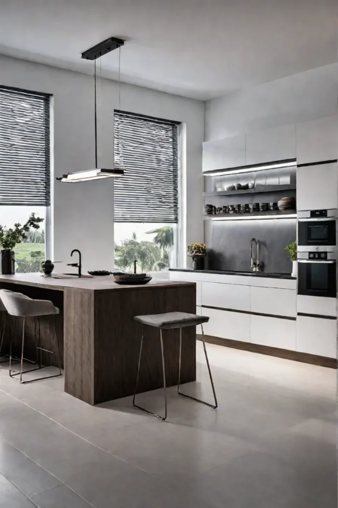 Modern kitchen lighting design