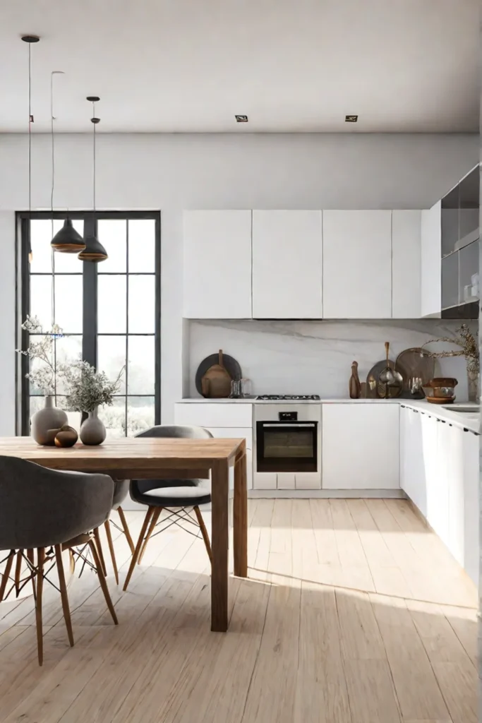 Scandinavian kitchen hygge design
