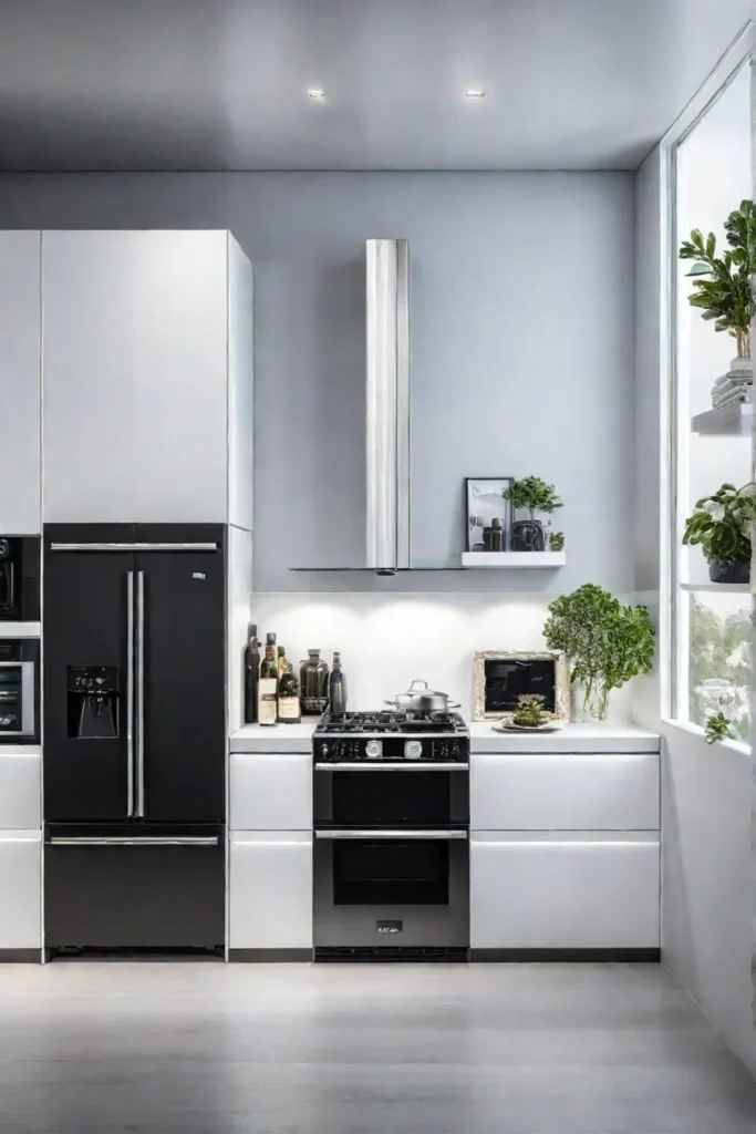 Smart kitchen embodying the transformative power of smart home technology