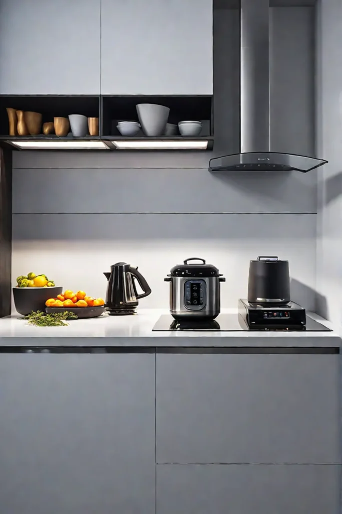 Smart lighting vibrant ambiance modern kitchen design