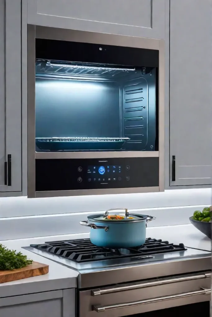 Smart oven advanced cooking features userfriendly interface