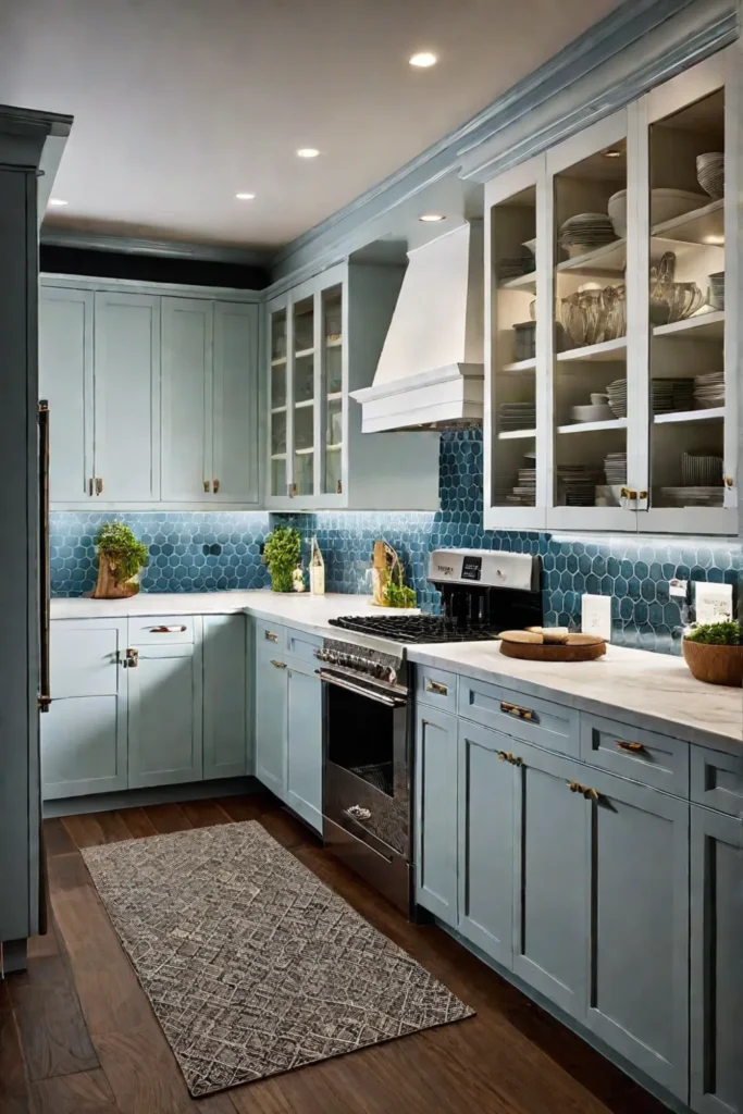 Streamlined small kitchen with functional design