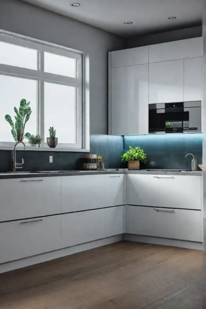 Sustainable kitchen with customizable features