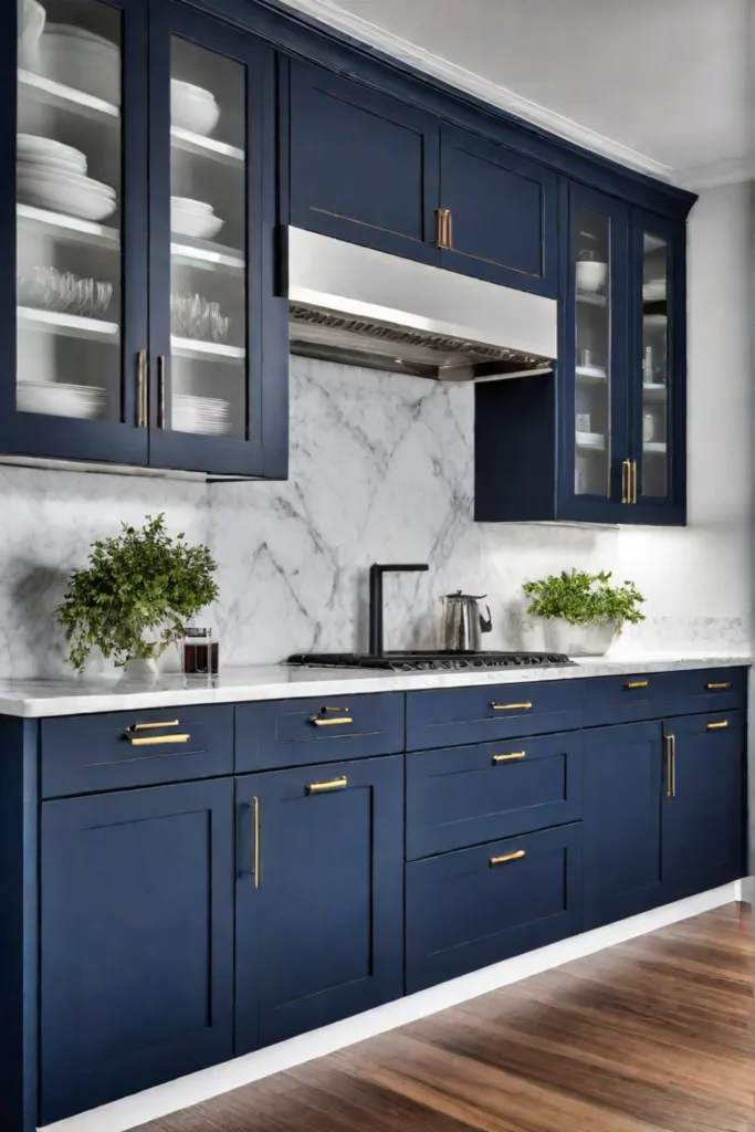 Twotoned kitchen cabinets