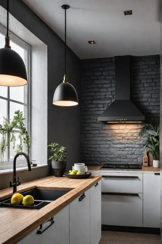 laminate countertop cozy kitchen